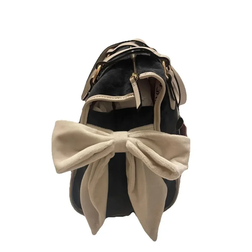 Juicy Couture Vintage Dreamy Juicy Tote Bag Liquorice & Crystal New Bow Crown